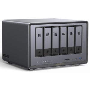 유그린 고성능 나스 DXP NAS 시리즈 6베이 DXP6800Plus 인텔 CPU 10GbE x 2 퀵가이드 제공