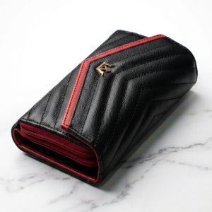 갤럭시S10 5G SM-G977N 핸드백 크로스백 스타일 카드 지갑 케이스 레드