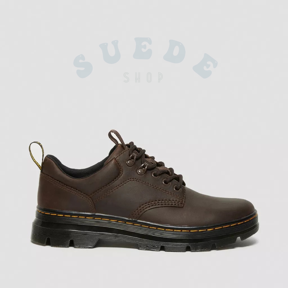 ドクターマーチンリーダークレイジーホースレザーユーティリティダークブラウンDr Martens Reeder