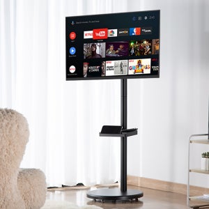 엘디엘마운트 뷰바이미 삼탠바이미 25 FHD 스마트 구글 TV 삼텐바이미 스탠드 포함