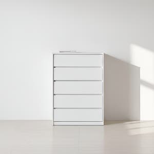 5단 서랍장 원목 옷 이케아 와이드 화장대 틈새 드레스룸 수납 800