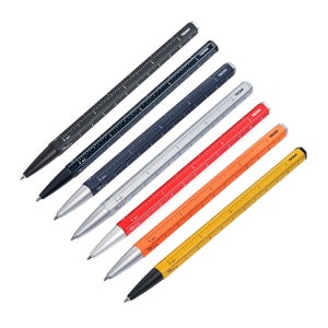 트로이카 고급볼펜 멀티태스킹 선물용볼펜 PES40 7종 택1 카본룩(블랙심), 1개