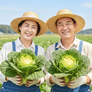 해남 <b>봄동</b> 배추
