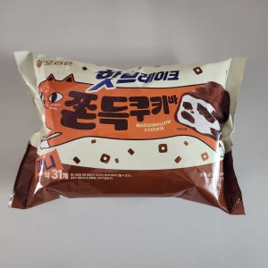 오리온 핫브레이크 쫀득쿠키바 352g 미니 약 31개입