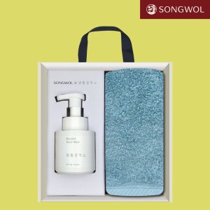 [송월타올] 송월지니무지 X 생활공작소 핸드워시(2종) 신혼부부 집들이 설 추석 선물세트