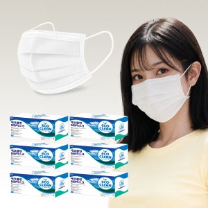 TV홈쇼핑대란 덴탈마스크 300매 대형 3중 MB필터 화이트 일회용 위생포장 귀편한 김서림방지