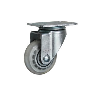 KCCY 무소음 7.5cm(3인치) 회전 우레탄바퀴 인라인 끌차 대차바퀴