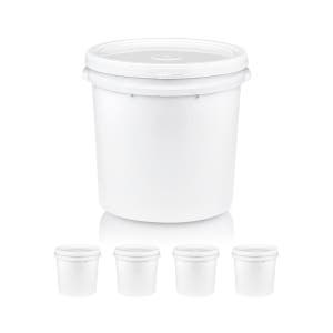 페일용기 30L 스크류 페일통 벌크통 바케스 양동이 버켓 4개(묶음 상품)