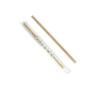 고급 일회용 대나무 비닐포장 나무젓가락 3000개 업소용 배달 포장