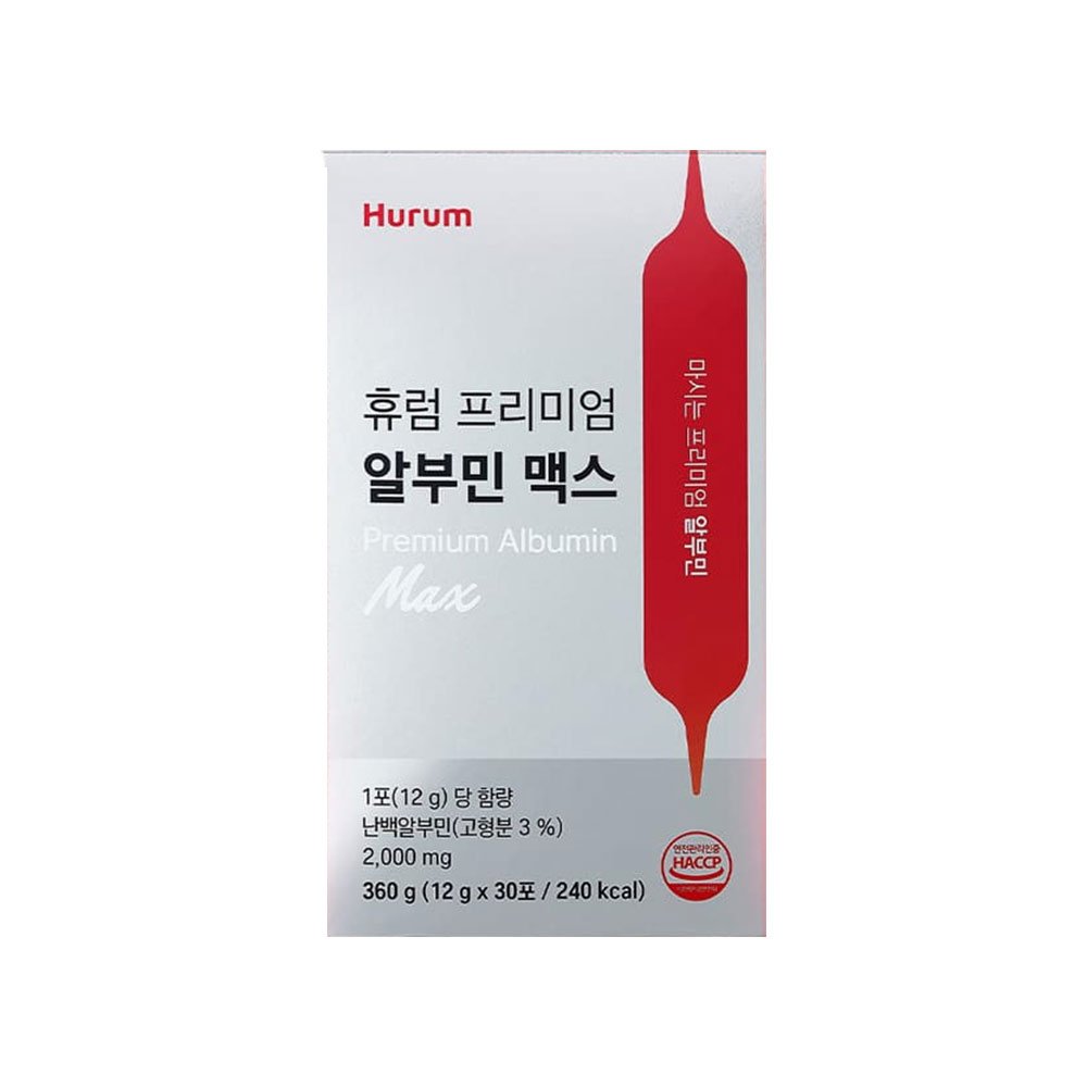 <b>휴럼</b> 프리미엄 알부민 맥스 30포