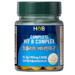 홀랜드앤바렛 컴플리트 비타민 B군 60정, 1개