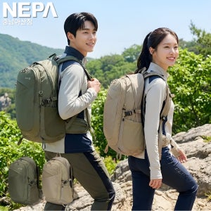 네파 등산가방 30L 중형 남녀공용 트레킹 하이킹 레인커버 아웃도어 포켓 봄 등산가방