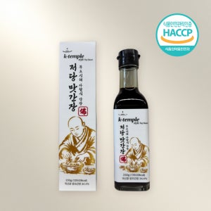 맛다올푸드 무오신채 사찰식 저당 맛간장 230g 비건 국산콩 양조간장