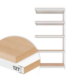 스피드랙 5단 2T 연결형 중량랙 산업용 철제선반 무볼트 조립식 앵글 선반 렉 6003001200