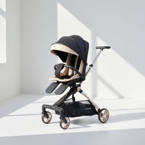 [누비앤타보] NUVY 노바 트라이크 휴대용 유모카 TAVO프리미엄 버전 블랙