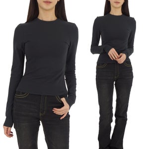 스킴스 SKIMS 코튼 저지 롱슬리브 여성 긴팔 티셔츠 AP TSH 0647 SOT