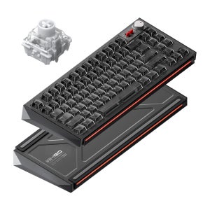 NUPHY WH80 기계식키보드 자석축 유무선 8K 래피드 트리거 네뷸라 블랙, 마그네틱 제이드 드래곤N