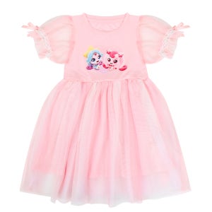 캐치티니핑 여아 5부 망사원피스 4호