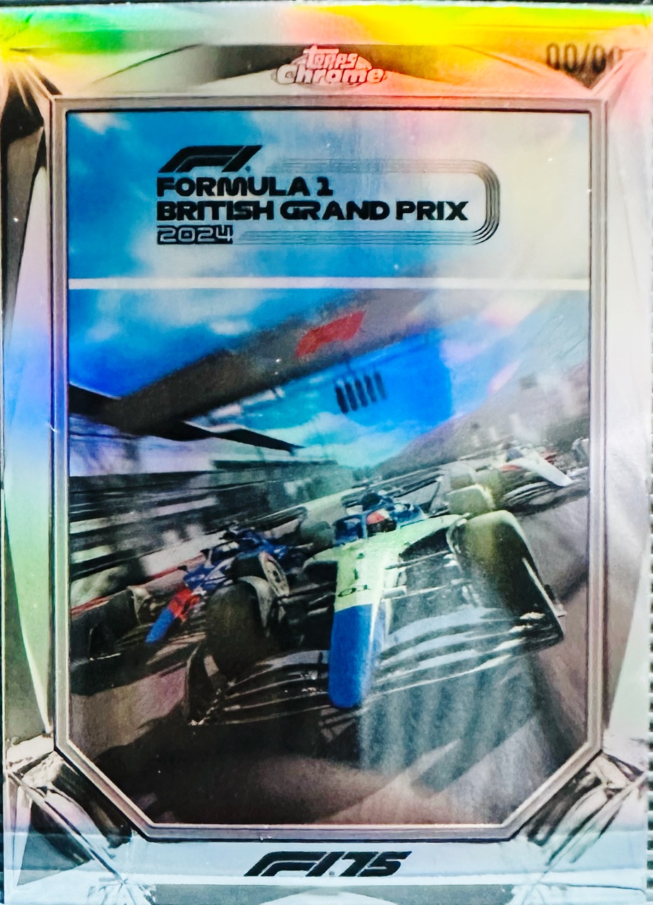 2025 F1 다이아몬드 드라이버 카드 TOPPS CHROME 카드 탑스 크롬