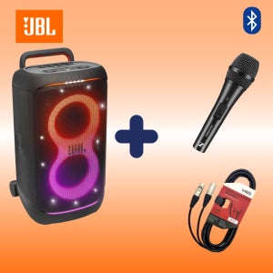 JBL PARTYBOX520 파티박스520 대형출력 행사 공연 버스킹 유선마이크 포함