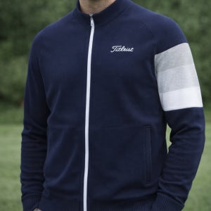 [타이틀리스트] 국내매장판 아울렛 남성 골프웨어 봄 풀 집업 니트 가디건