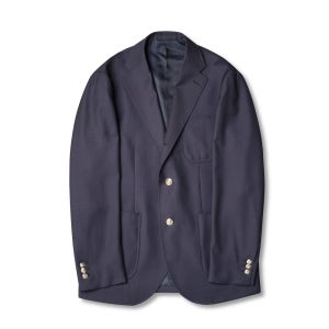 [반츠] Worsted Wool 3B Single Blazer Navy 싱글 블레이저