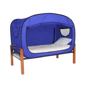 이층침대 암막 원터치 접이식 텐트 모기장 기숙사