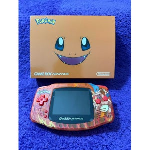 GBA 게임보이어드밴스 백라이트버전 커스텀 리자몽 버전