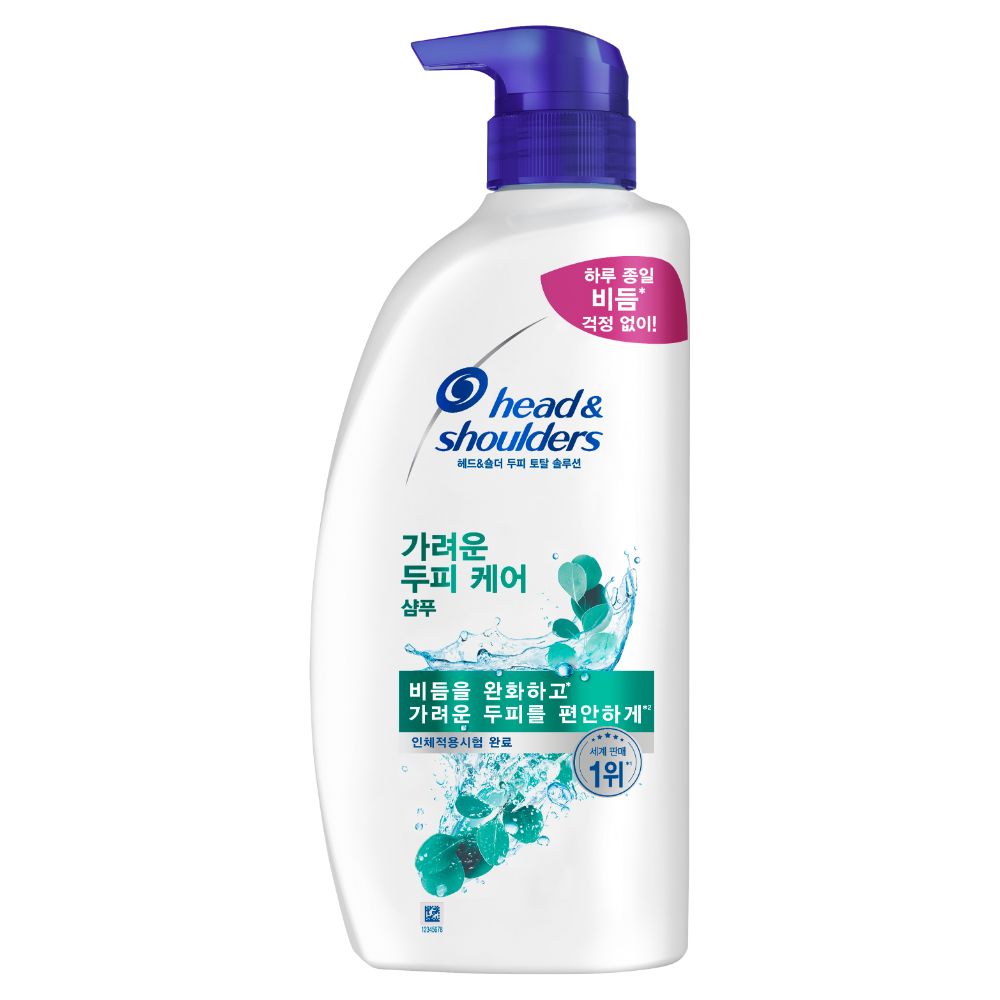 헤드앤숄더 샴푸 850ml 2개 가려운두피 비듬 청소년 초등학생 사춘기 정수리냄새 두피