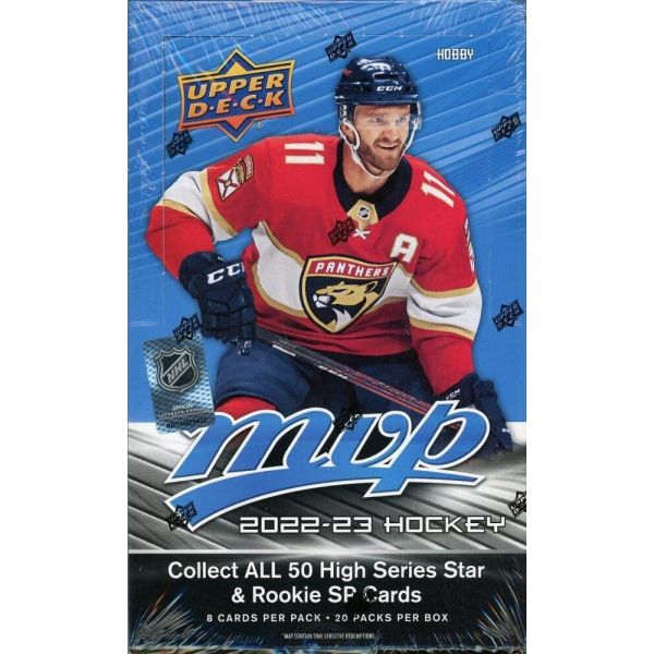 NHL Upper Deck 2022-23 MVP 하키 트레이딩 카드 취미 박스 [20팩] 316301 8325789802