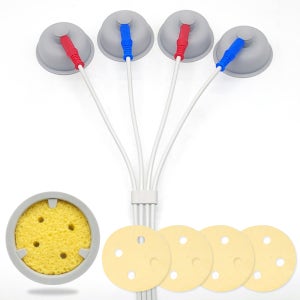 간섭파 ICT 도자컵(수) 1조 4개+유럽형 도자선(암) 1조 4선+A타입 간섭파 스펀지 원형(구멍있음) 5.5cm 1조(4개)