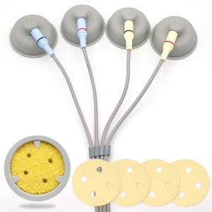 간섭파 ICT 도자컵(암) 1조 4개+MD 도자선(수) 1조 4선+A타입 간섭파 스펀지 원형(구멍있음) 5.5cm 1조(4개)