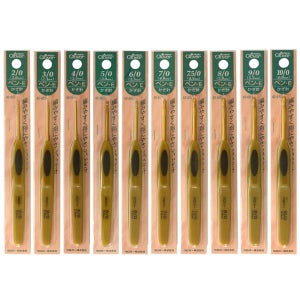 크로바 펜-E 코바늘 모사용 뜨개바늘 뜨개질 10종