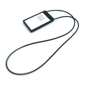 릴 사원증 케이스 ID 목걸이줄 실리콘 명찰 출입증