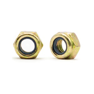 나일론너트 철 황색 천연색 풀림방지 철 M3