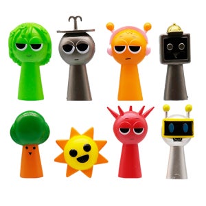 스프런키 sprunki 연필 꽂이 one size, B세트