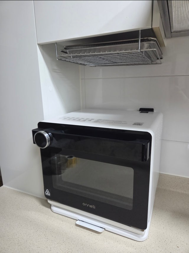 오넬리스팀<b>에프</b> 에어프라이어 오븐형 올스텐 대용량 로티세리 자동세척 20L