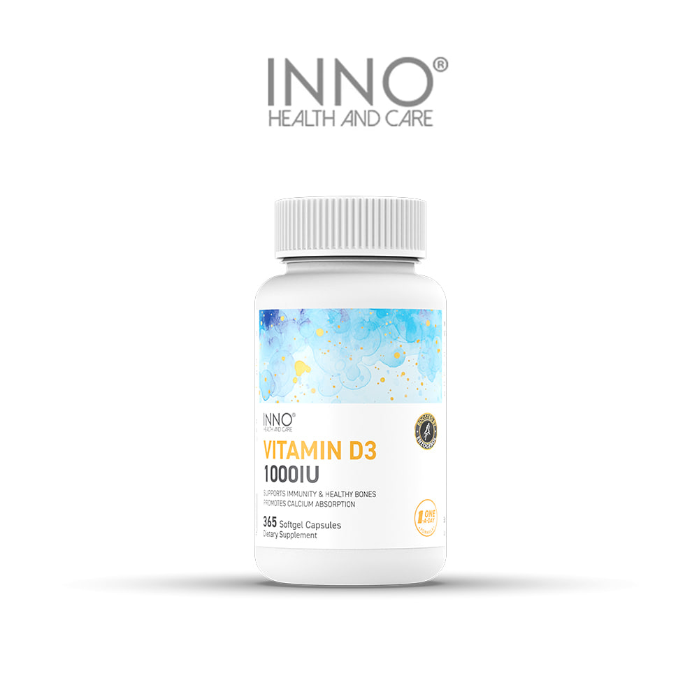 뉴질랜드 이노헬스<b>앤케어 비타민 D</b>3 1000IU 대용량 365 소프트젤 캡슐