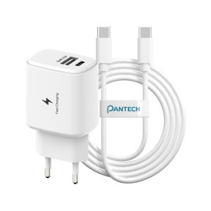 템플러 PD 25W 2포트 초고속 충전기 C타입 + 45W 2M C to C 케이블 포함