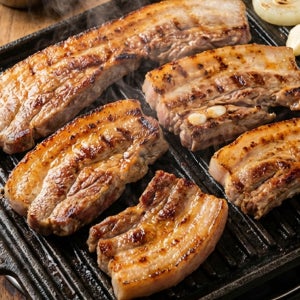 프리미엄 지리산 산청 초월 흑돼지 흑돈 월드미트메이커스 오겹살 목살 삼삼데이