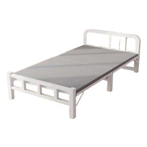 침대 스틸프레임 가정용 접이식 침대프레임 186x70cm