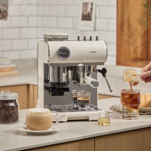 리큅 올인원 커피머신 LCM-19BF06WH 가정용 에스프레소머신 캡슐 원두 커피메이커