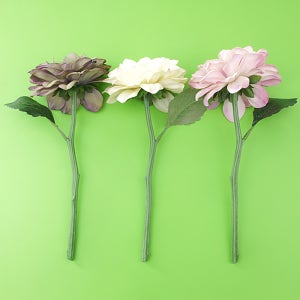 조화 다알리아 꽃 달리아 가지 29cm 24개