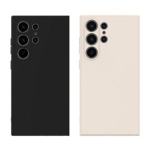 패브릭 스웨이드 소프트 실리콘 풀커버 케이스 베이지, 갤럭시A72