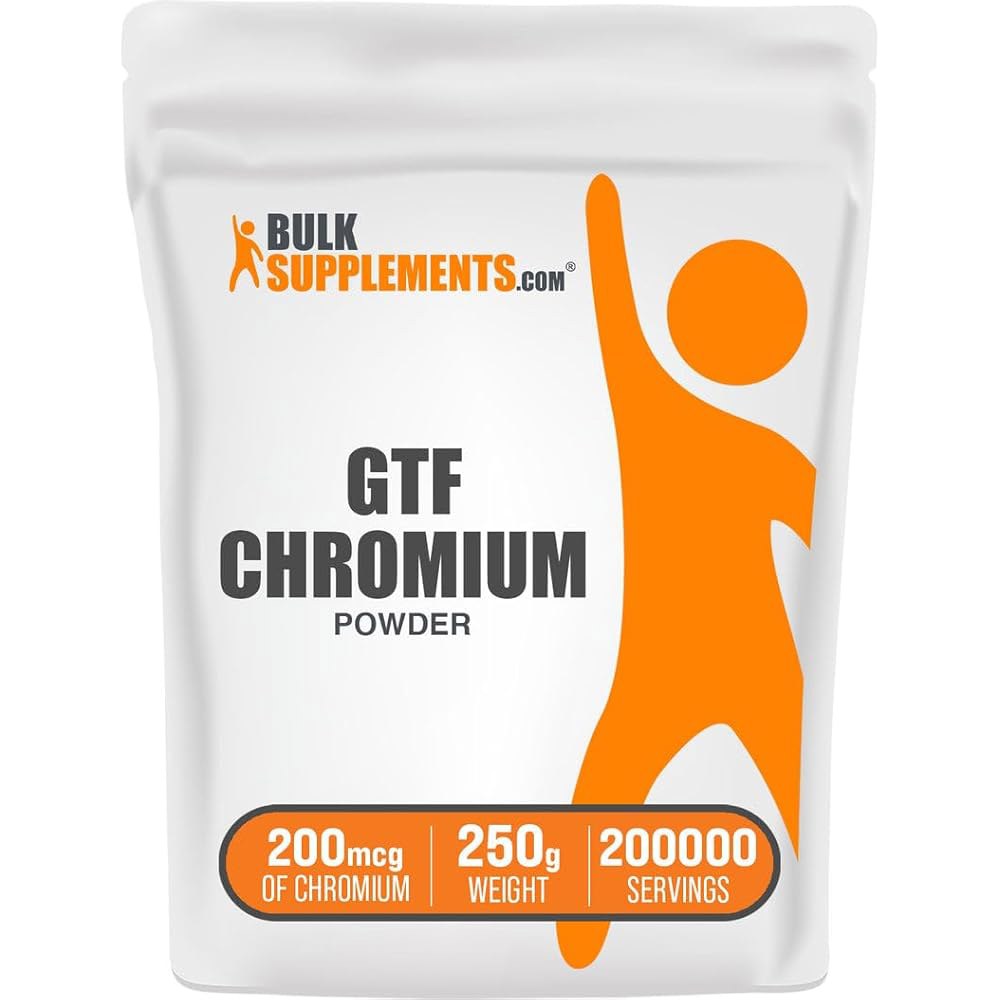<b>CHROMIUM</b> GTF 크롬 파우더 250G 0.35 Ounce (Pack of 1)