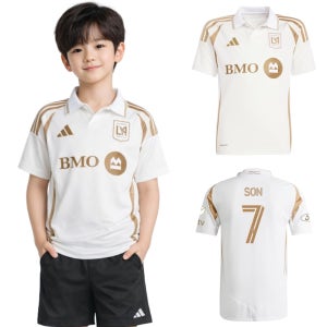 아디다스 LAFC 키즈 유소년 손흥민 아동 유니폼 봄 여름 어웨이 저지 2526 레플리카