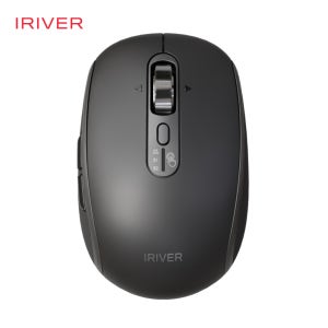 아이리버 무선 마우스 항균 무한휠 블루투스 멀티페어링 무소음 GT100 블랙