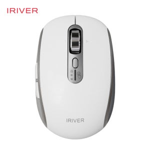 아이리버 무선 마우스 항균 무한휠 블루투스 멀티페어링 무소음 GT100 화이트