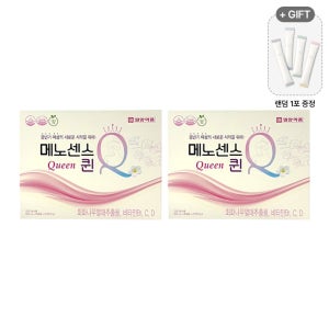 일양약품 메노센스퀸 2개월분 폐경기 갱년기 생리조절 여성영양제 120캡슐, 2개