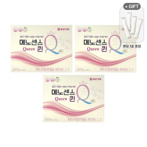 일양약품 메노센스퀸 2개월분 폐경기 갱년기 생리조절 여성영양제 120캡슐, 3개